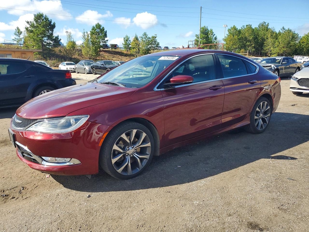 Вид 2016 CHRYSLER 200 C, угол 1
