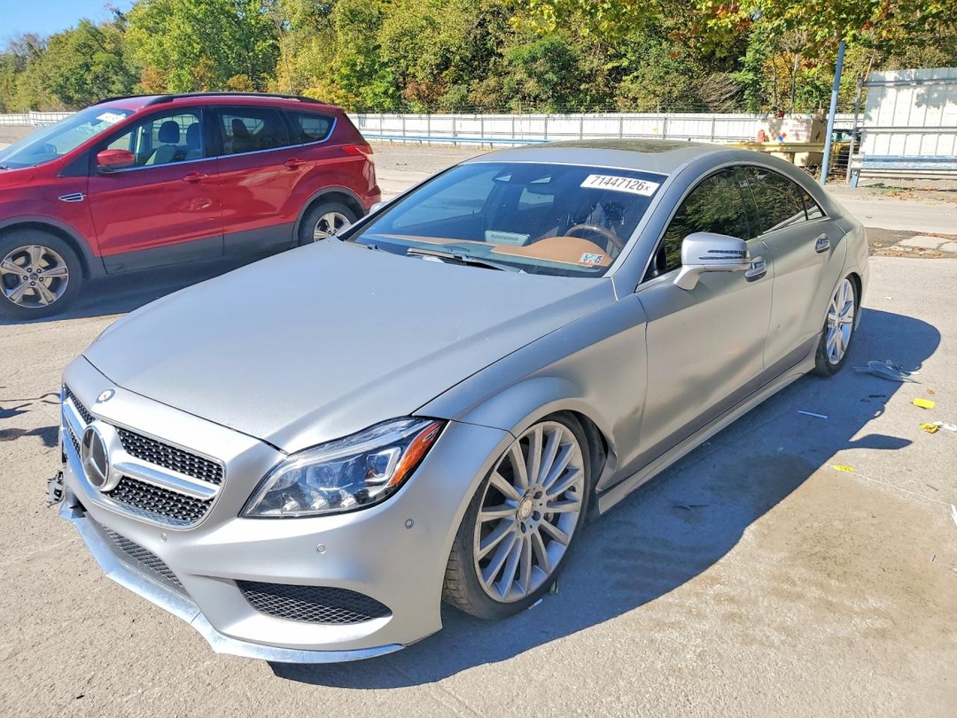 Vedere 2015 MERCEDES-BENZ CLS 550 4MATIC, unghi 1