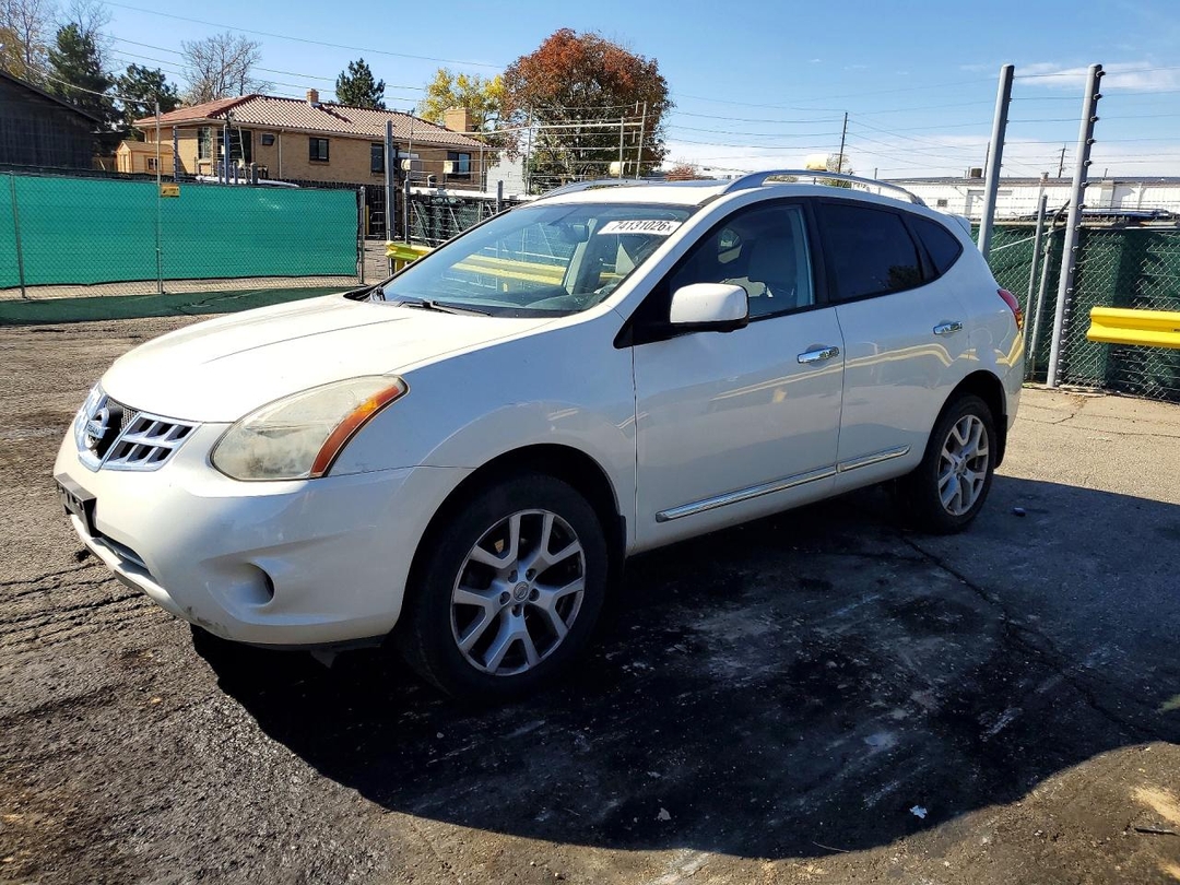 منظر 2013 NISSAN ROGUE S، زاوية 1