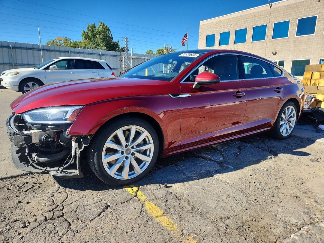 Vue de 2018 AUDI A5 PRESTIGE, angle 1