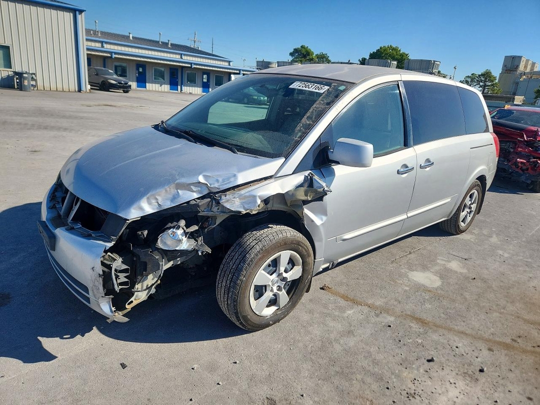 Vue de 2007 NISSAN QUEST 3.5, angle 1