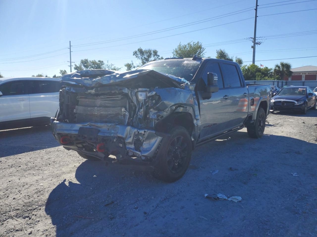 Vista de 2024 GMC SIERRA K2500 AT4, ángulo 1