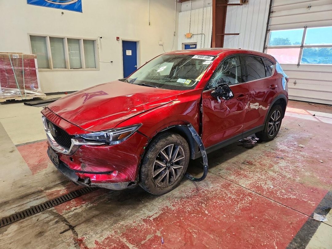 Vista de 2018 MAZDA CX-5 GRAND TOURING, ángulo 1