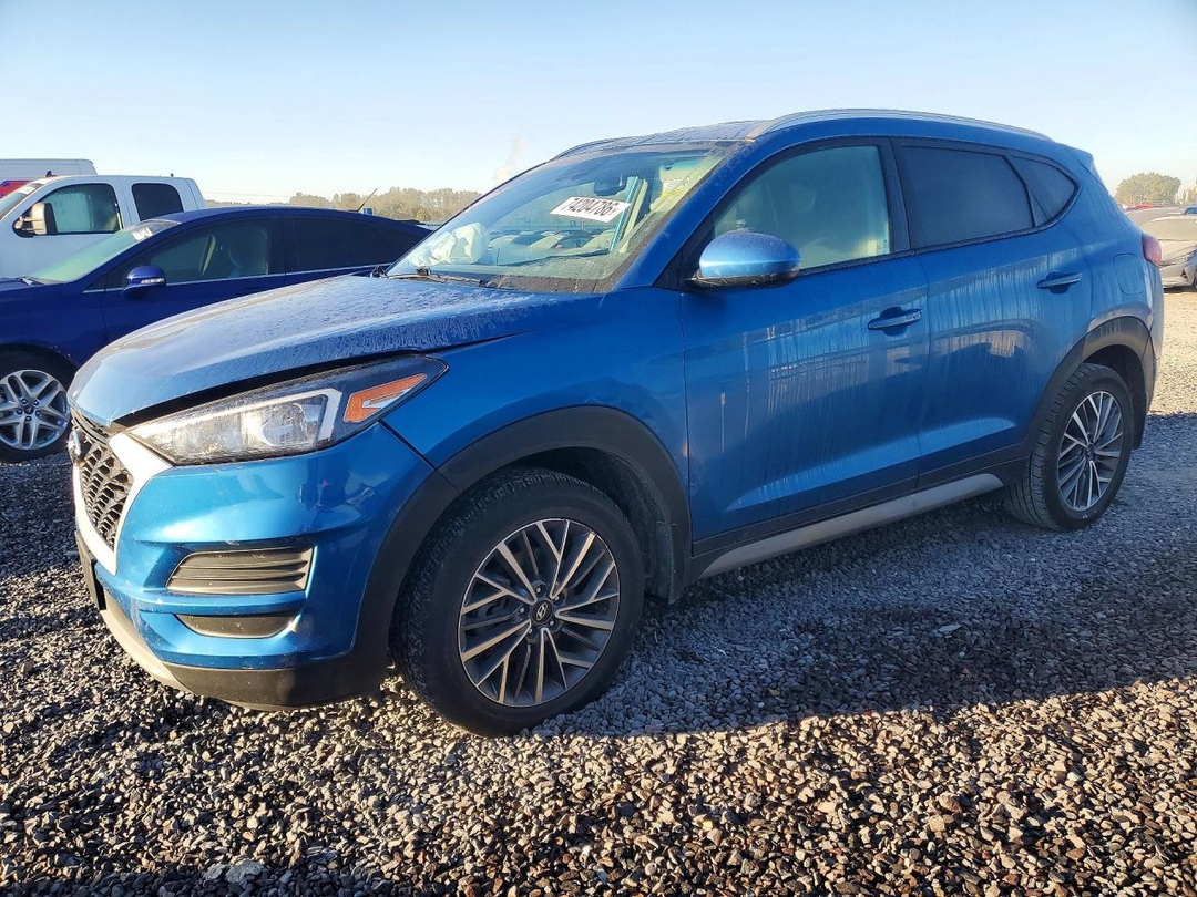 Vue de 2021 HYUNDAI TUCSON SEL, angle 1
