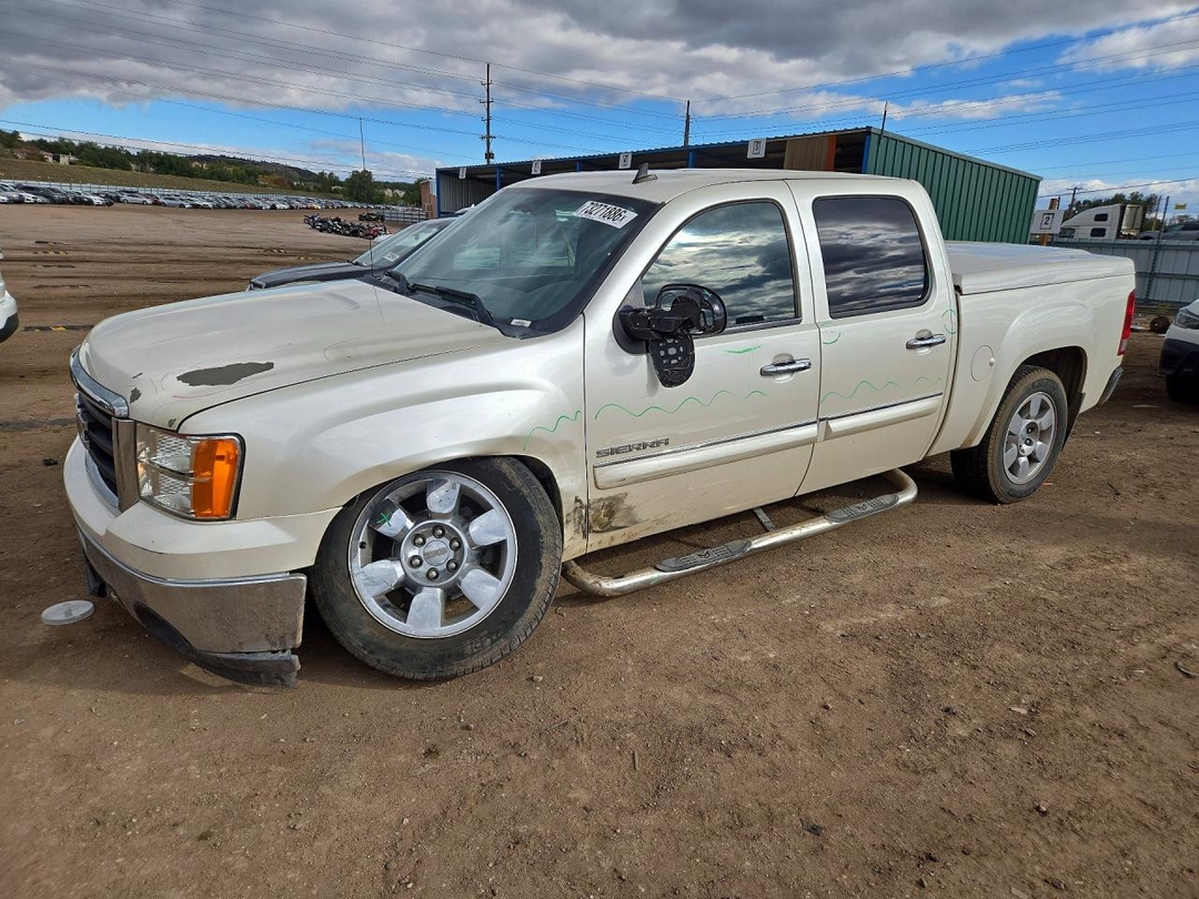 Vista de 2011 GMC SIERRA K1500 SLT, ángulo 1
