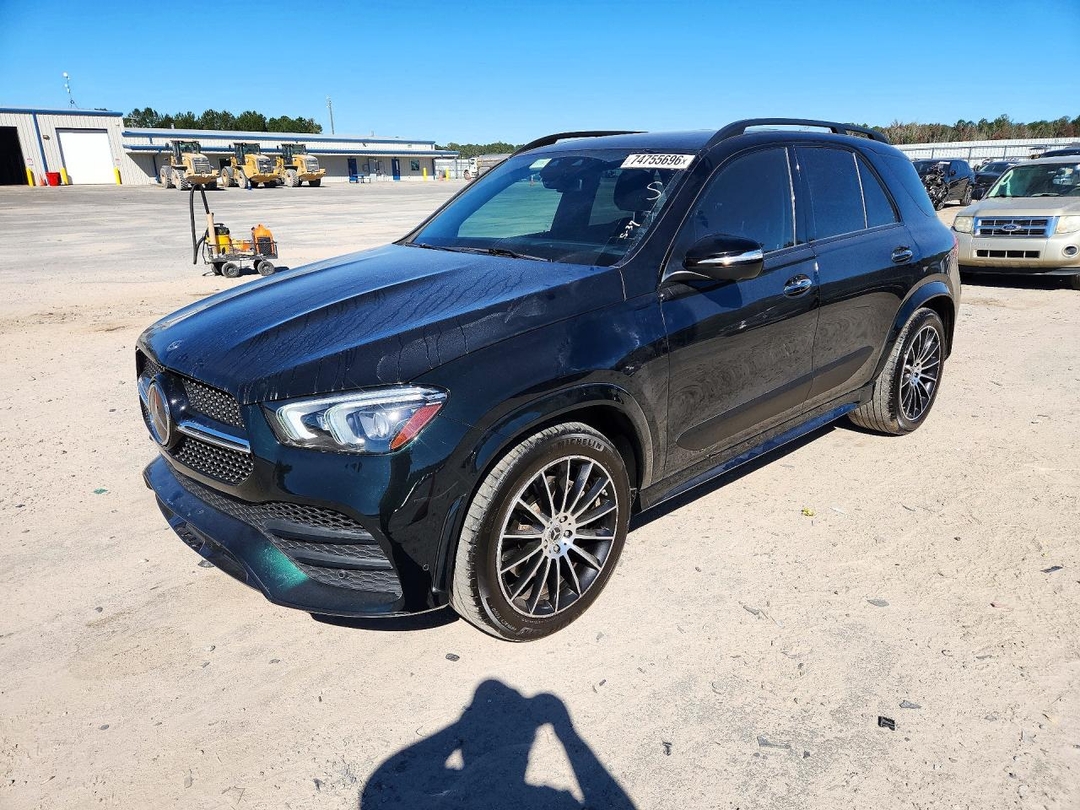 Vista de 2020 MERCEDES-BENZ GLE 450 4MATIC, ángulo 1