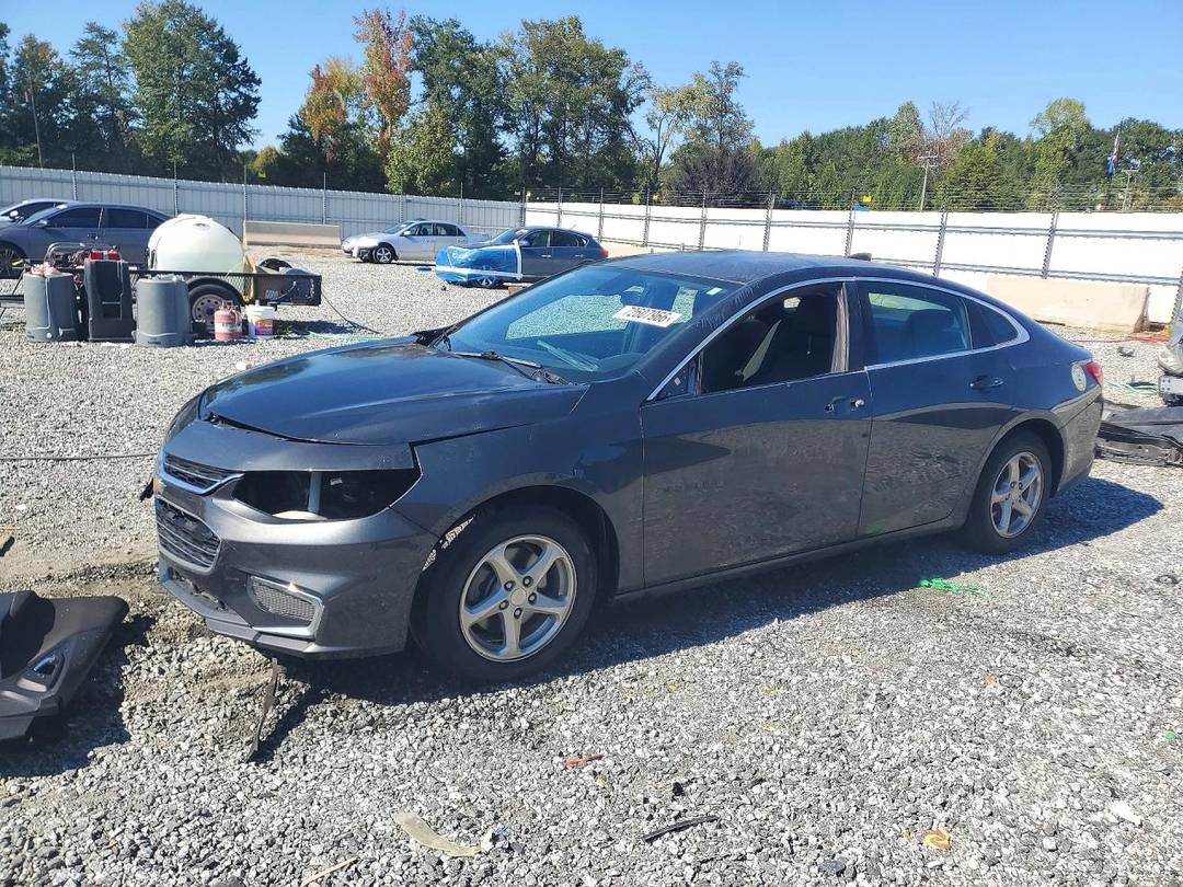 Vedere 2018 CHEVROLET MALIBU LS, unghi 1