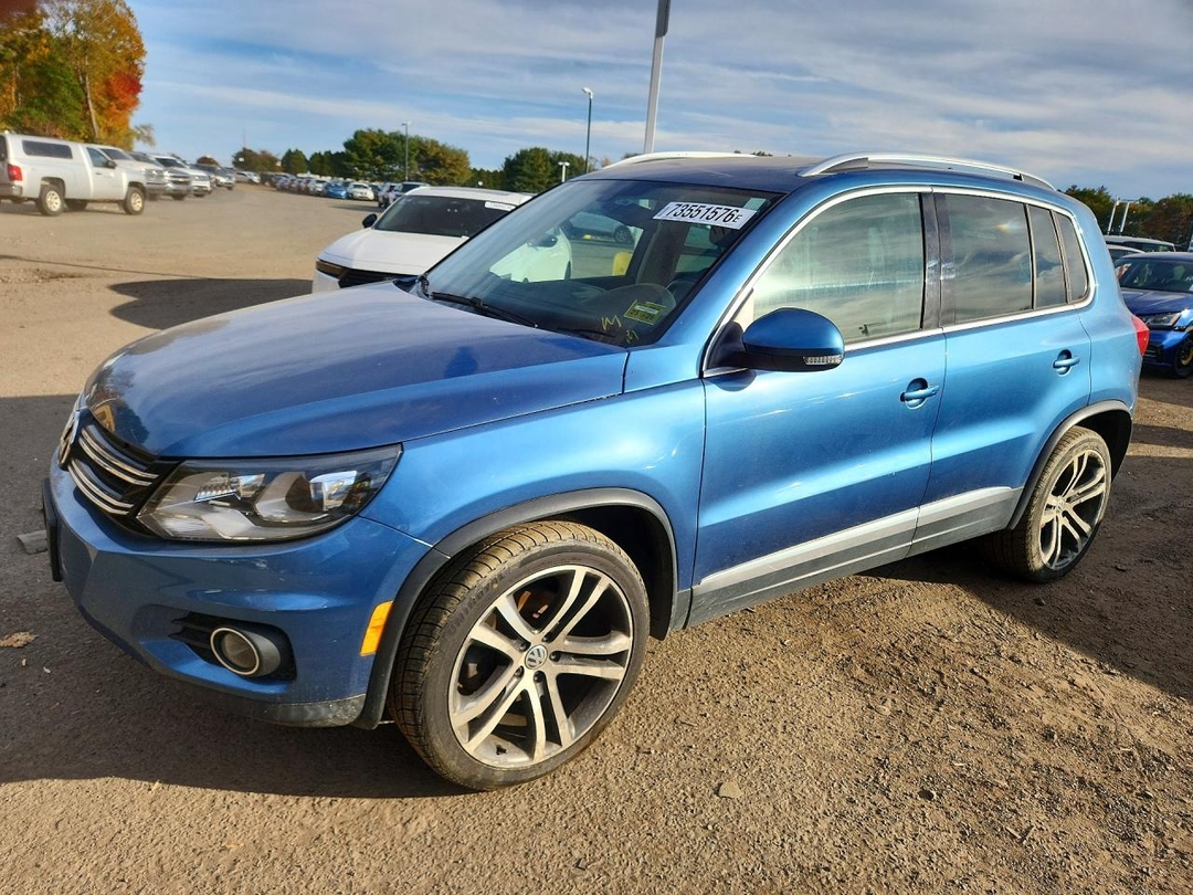 Vedere 2017 VOLKSWAGEN TIGUAN SEL, unghi 1
