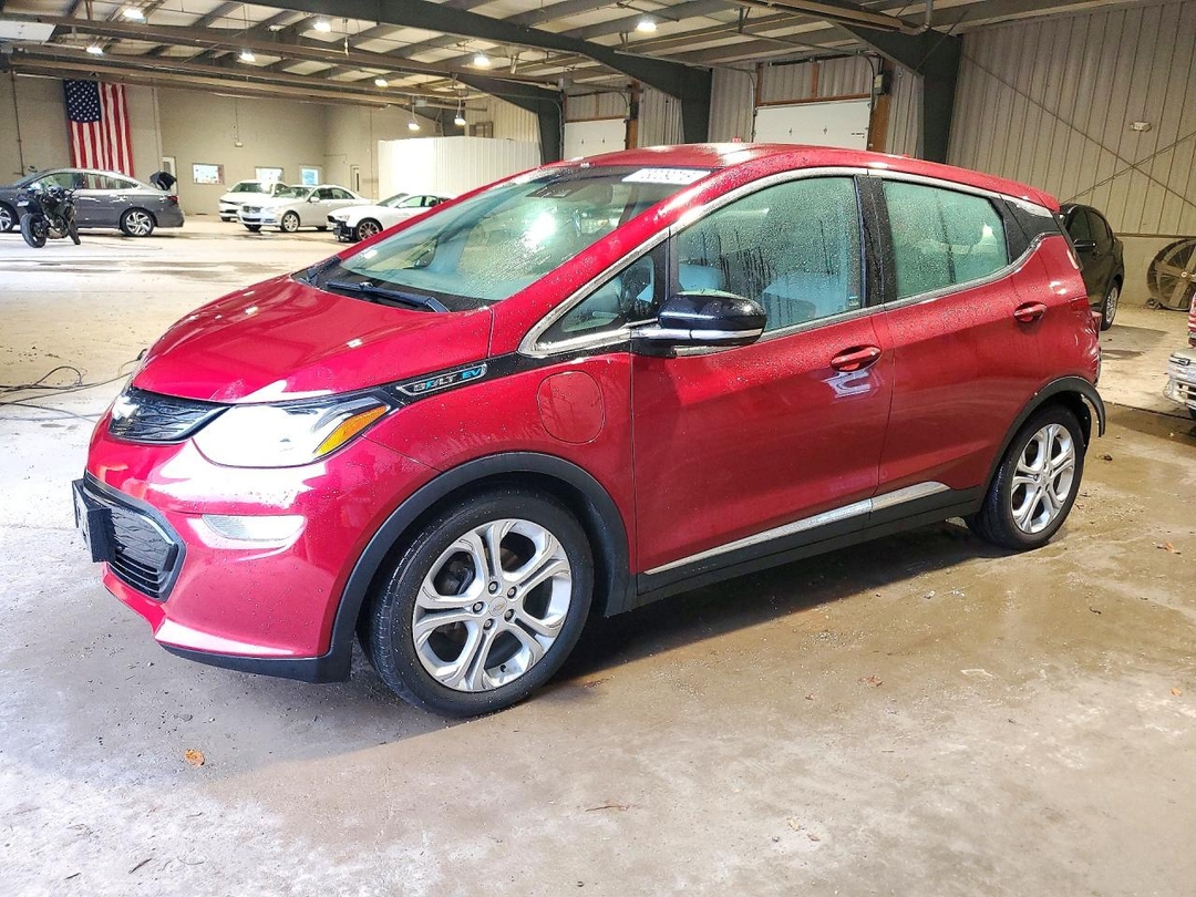Вид 2021 CHEVROLET BOLT EV LT, угол 1