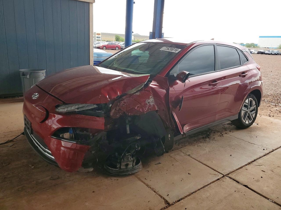 Vue de 2023 HYUNDAI KONA SE, angle 1