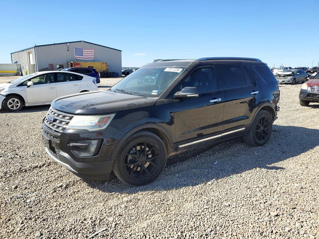 Вид 2016 FORD EXPLORER LIMITED, угол 1