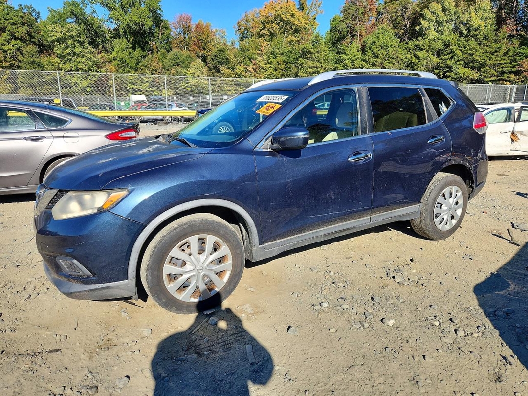 Vedere 2016 NISSAN ROGUE S, unghi 1