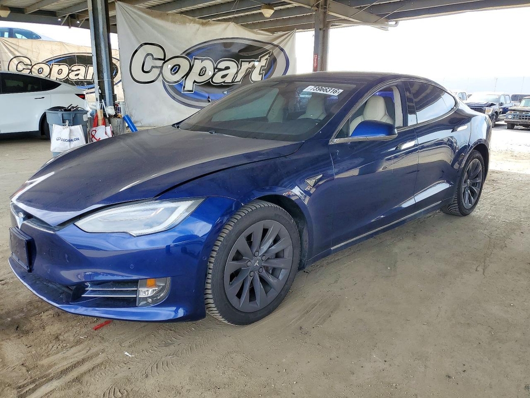 Vedere 2018 TESLA MODEL S, unghi 1