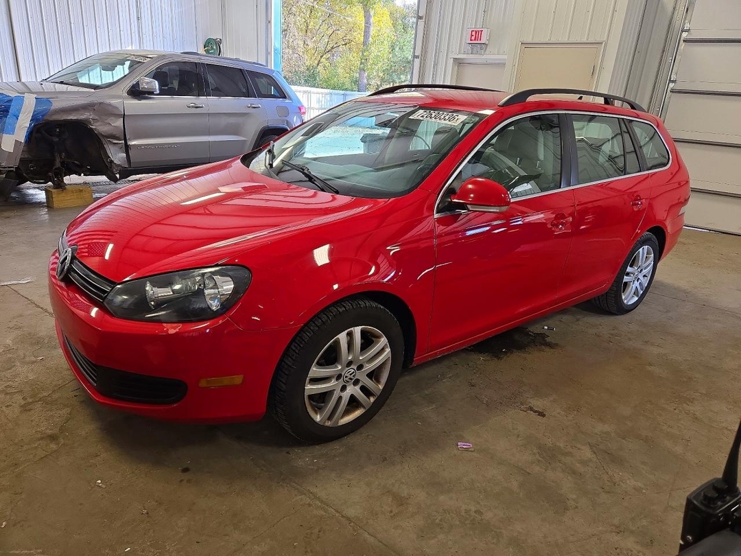 Vista de 2012 VOLKSWAGEN JETTA TDI, ángulo 1