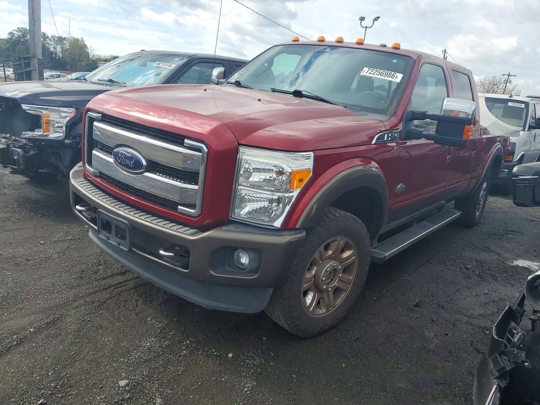 Вид 2016 FORD F250 SUPER DUTY, угол 1