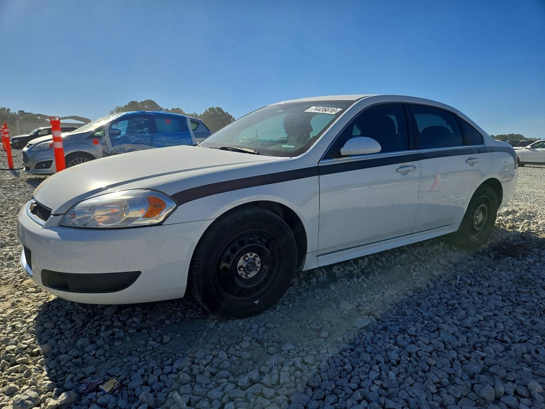 Vista de 2016 CHEVROLET IMPALA LIMITED POLICE, ángulo 1
