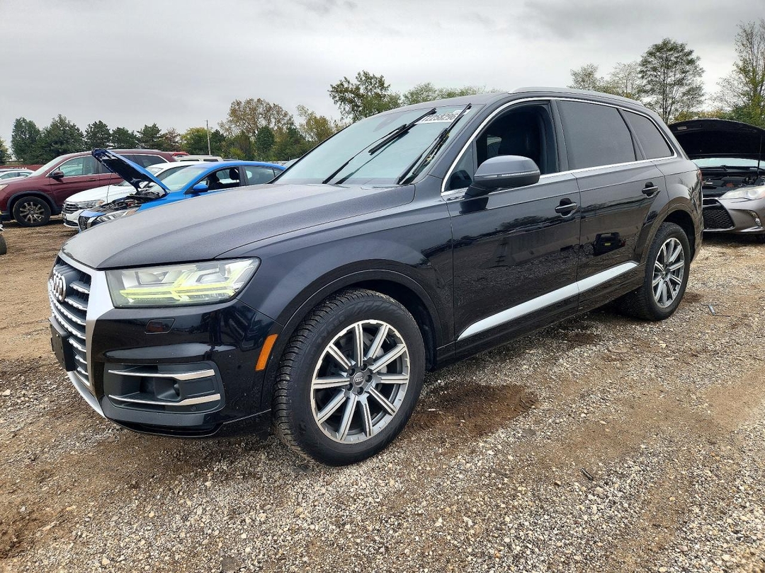 Вид 2018 AUDI Q7 PRESTIGE, угол 1