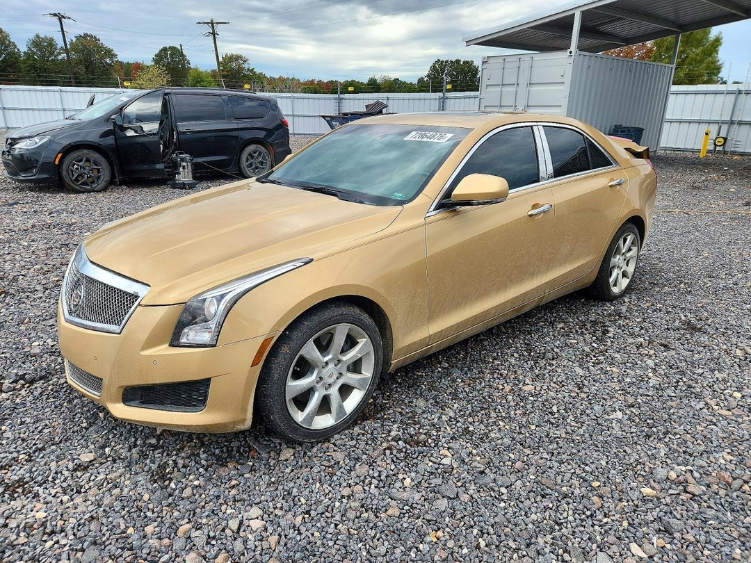 منظر 2013 CADILLAC ATS LUXURY، زاوية 1