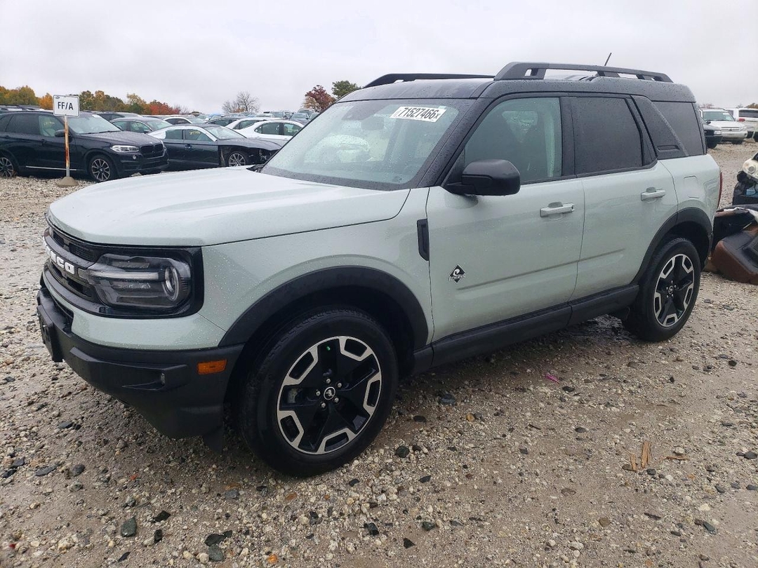 Вид 2024 FORD BRONCO SPORT OUTER BANKS, угол 1