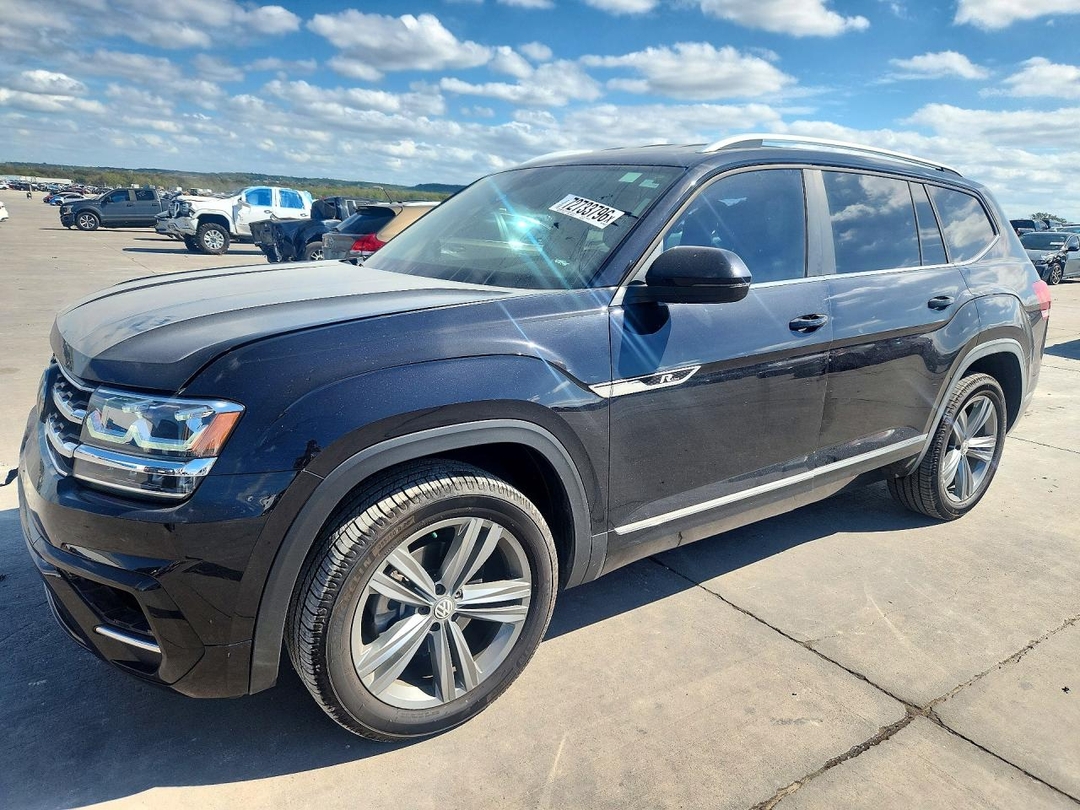 Vue de 2019 VOLKSWAGEN ATLAS SE, angle 1