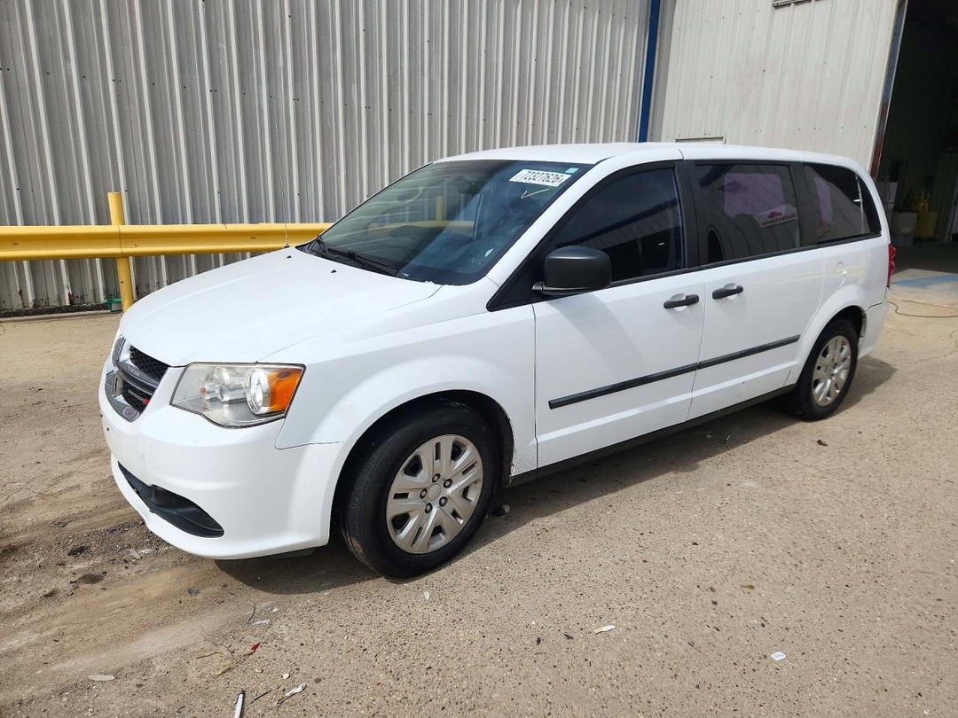 Вид 2016 DODGE GRAND CARAVAN SE, угол 1
