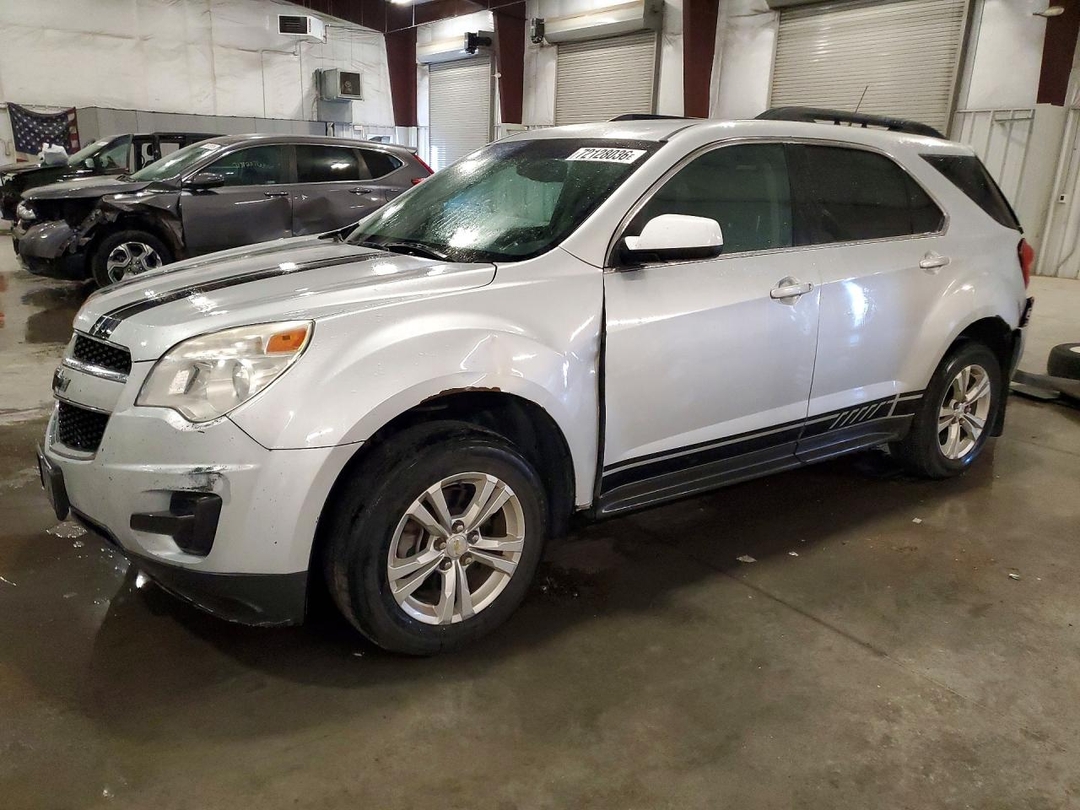 Вид 2010 CHEVROLET EQUINOX LT, угол 1