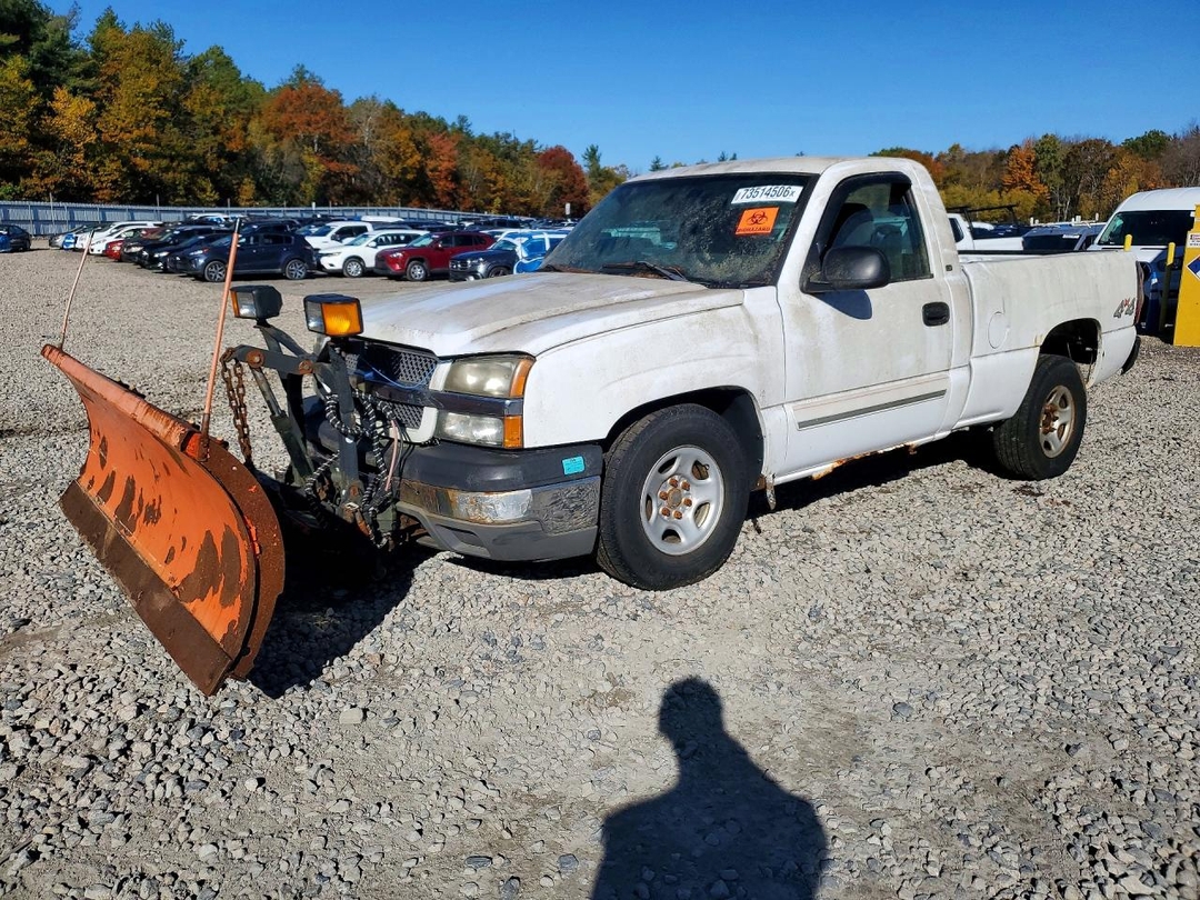 Vista de 2004 CHEVROLET SILVERADO K1500, ángulo 1