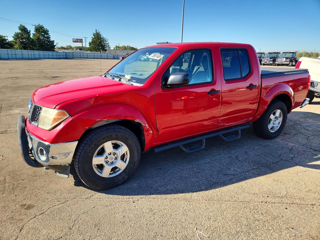 Vista de 2007 NISSAN FRONTIER SE, ángulo 1
