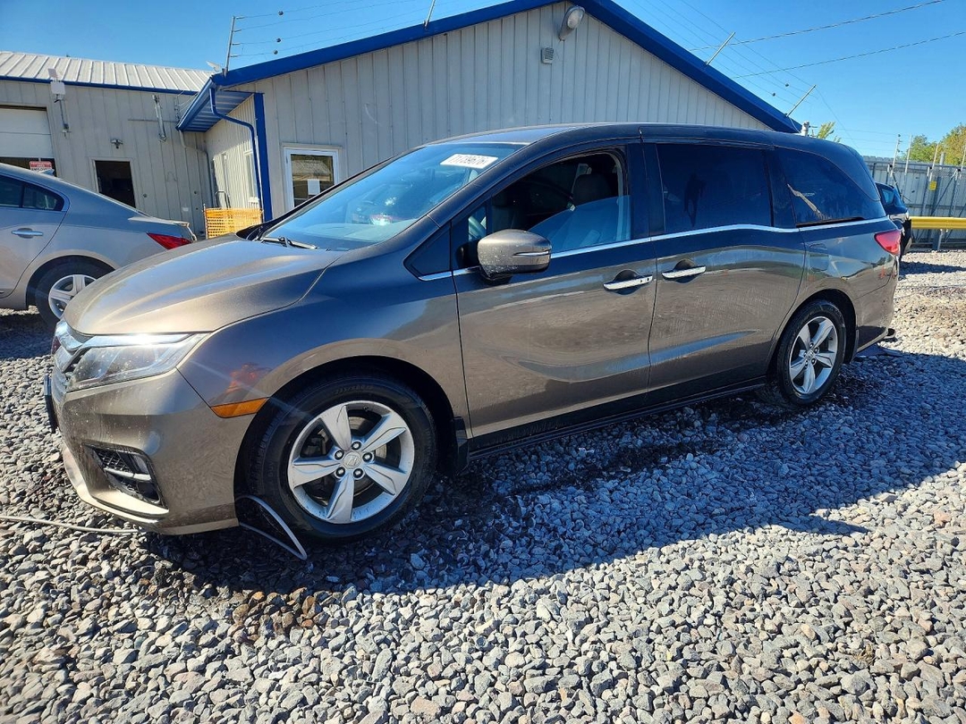Vista de 2020 HONDA ODYSSEY EX, ángulo 1