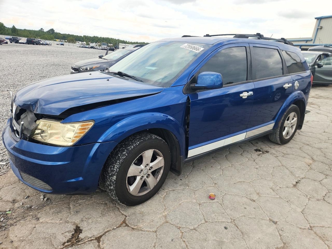 Вид 2009 DODGE JOURNEY SXT, угол 1