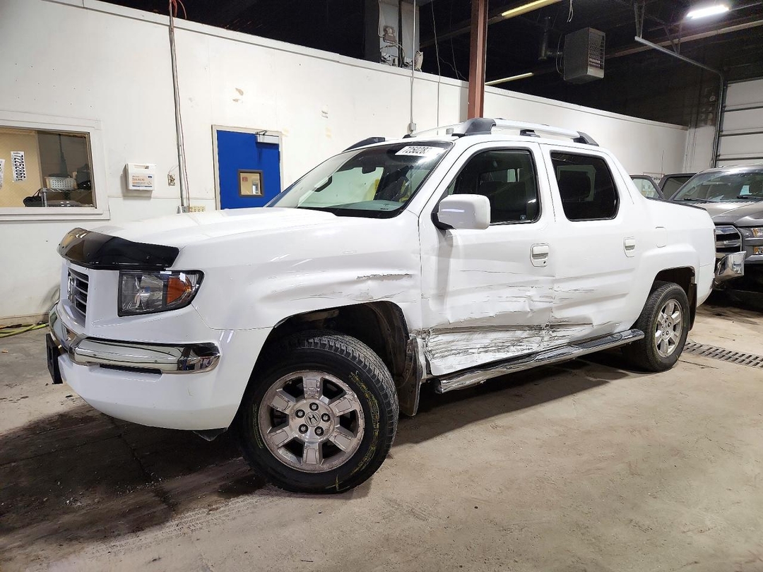 منظر 2008 HONDA RIDGELINE RTS، زاوية 1