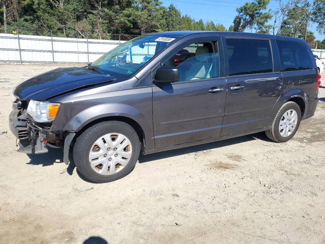 Вид 2015 DODGE GRAND CARAVAN SE, угол 1