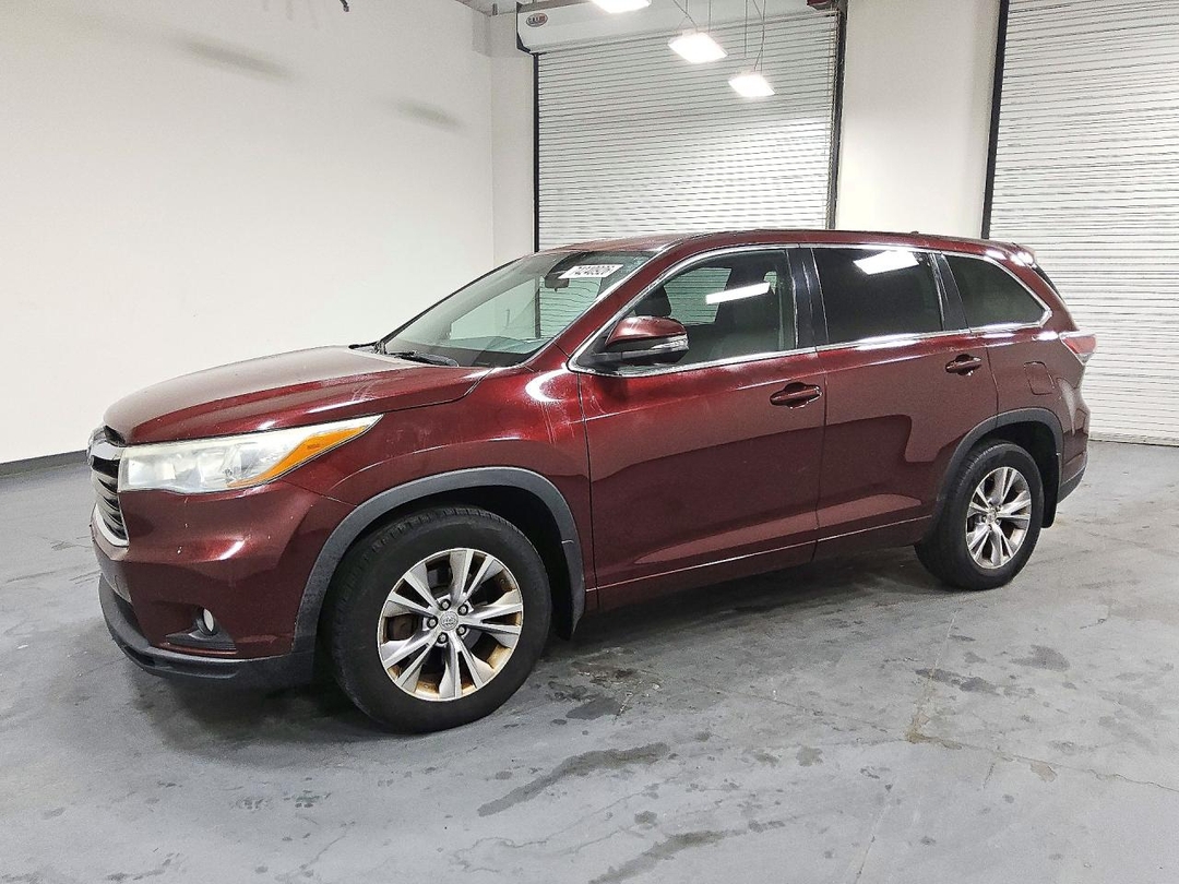 Vista de 2015 TOYOTA HIGHLANDER LE PLUS, ángulo 1