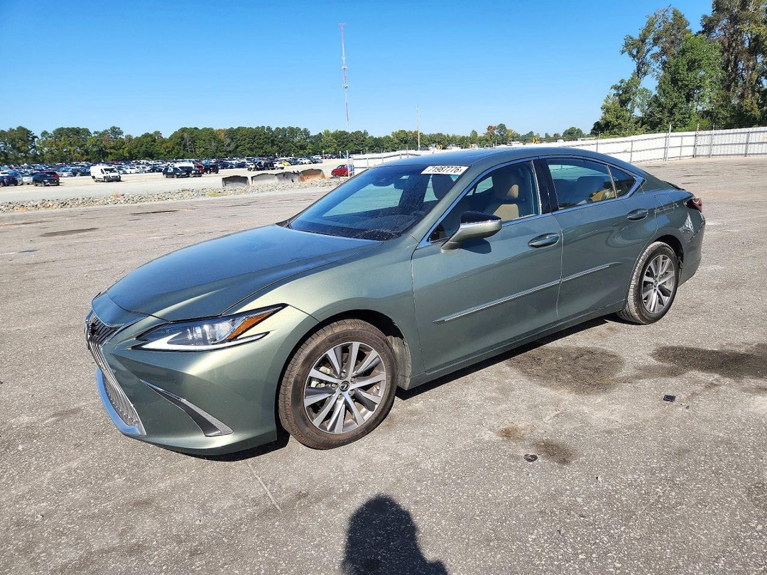 Вид 2019 LEXUS ES 350, угол 1
