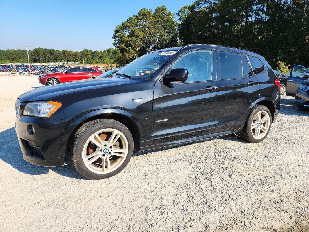 Vue de 2014 BMW X3 XDRIVE28I, angle 1
