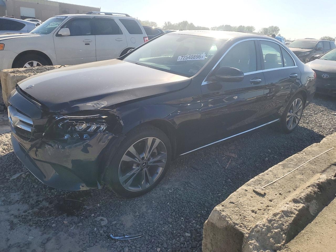 Вид 2019 MERCEDES-BENZ C 300 4MATIC, угол 1