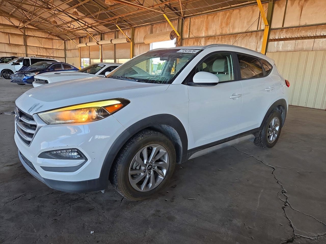 Vue de 2018 HYUNDAI TUCSON SEL, angle 1