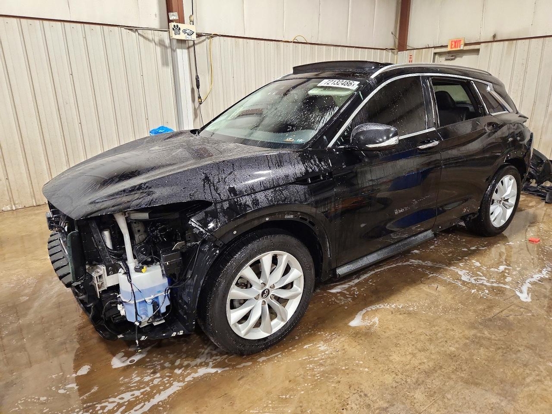 Вид 2019 INFINITI QX50 ESSENTIAL, угол 1