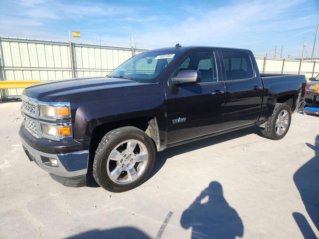 منظر 2014 CHEVROLET SILVERADO C1500 LT، زاوية 1
