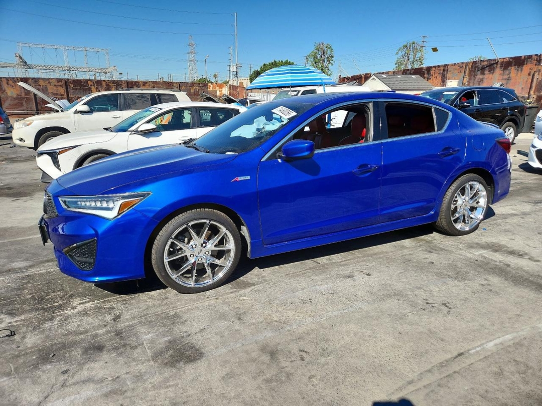 Вид 2021 ACURA ILX PREMIUM A-SPEC, угол 1