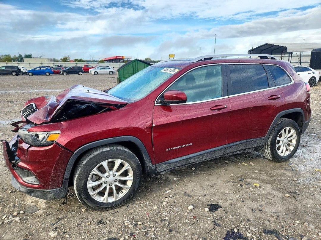 Вид 2019 JEEP CHEROKEE LATITUDE, угол 1