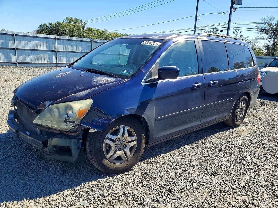 Vue de 2007 HONDA ODYSSEY EXL, angle 1