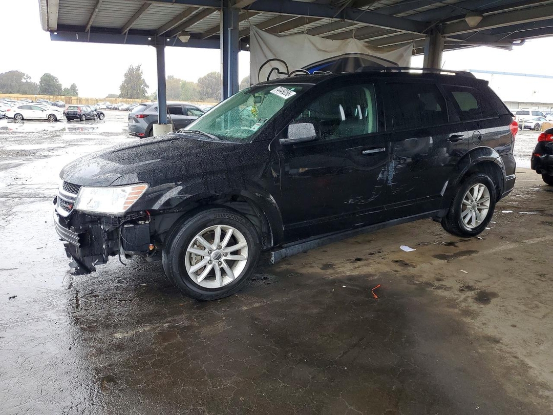 Vedere 2017 DODGE JOURNEY SXT, unghi 1