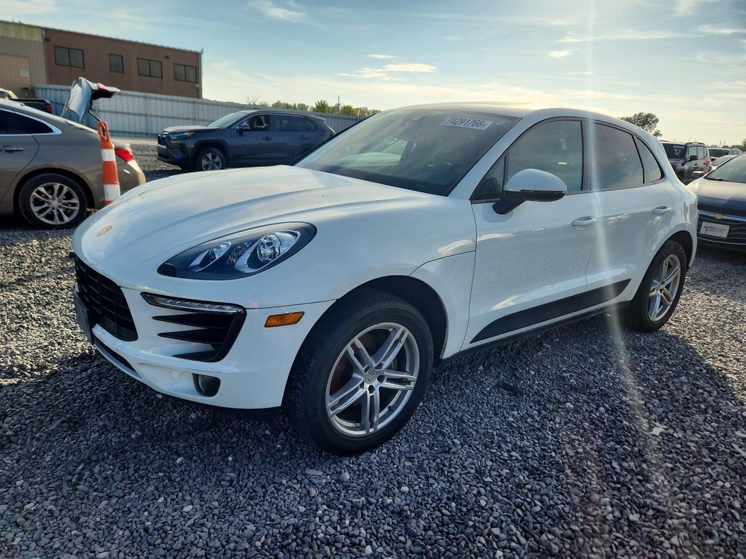 Vista de 2018 PORSCHE MACAN, ángulo 1