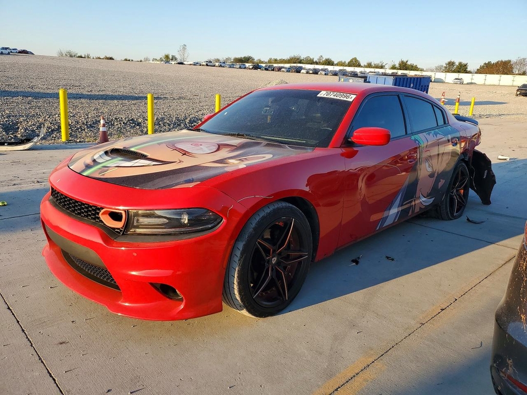 Vue de 2020 DODGE CHARGER R/T, angle 1
