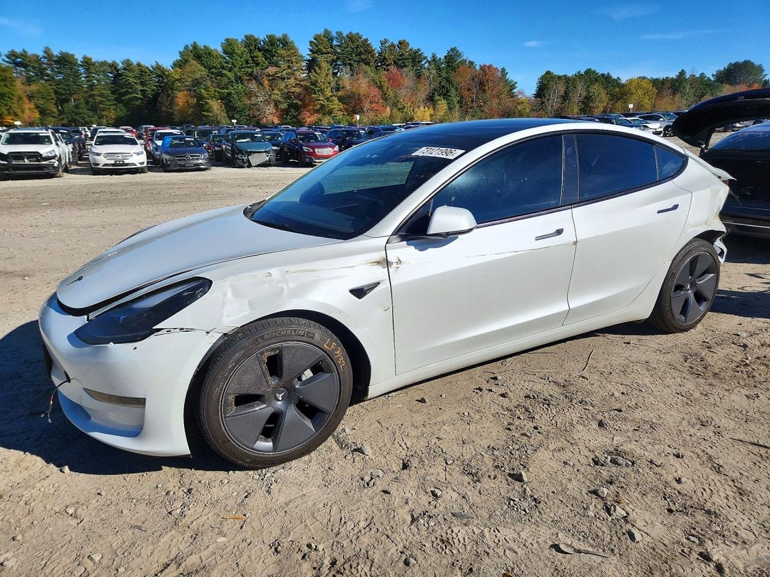 Вид 2023 TESLA MODEL 3, угол 1