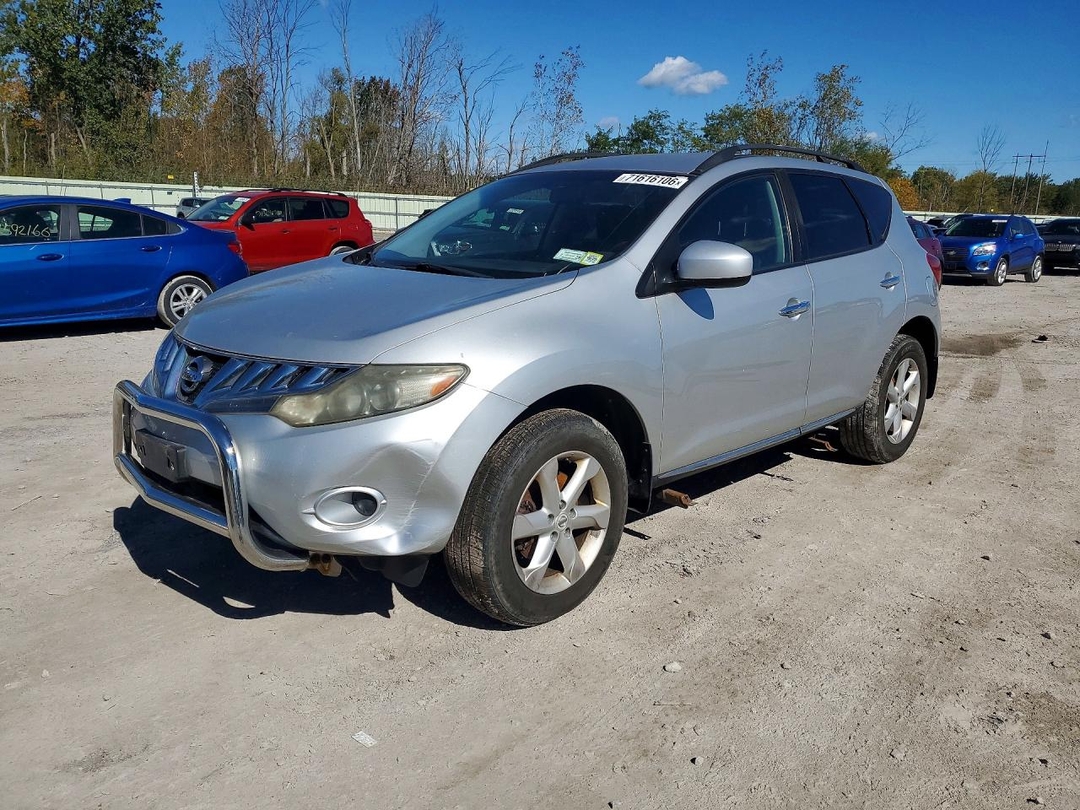 Vue de 2009 NISSAN MURANO S, angle 1