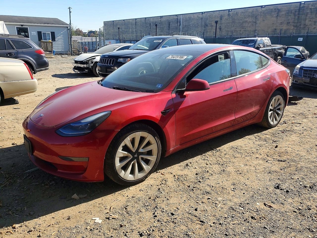 Vedere 2023 TESLA MODEL 3, unghi 1