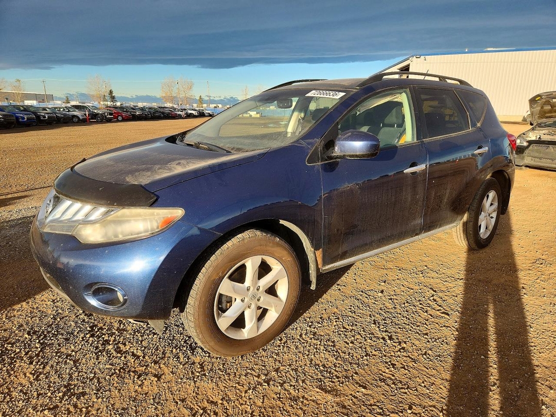 منظر 2009 NISSAN MURANO S، زاوية 1