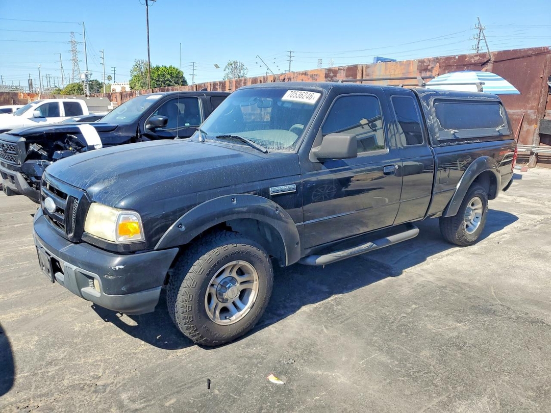 Вид 2007 FORD RANGER SUPER CAB, угол 1